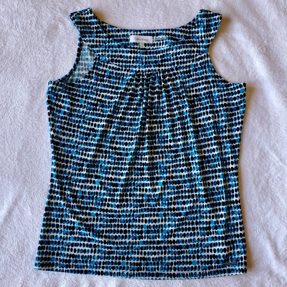 Calvin Klein Sleeveless Blouse Sz S